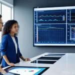 Home 17 수질환경 컨설팅 시장 분석 - **Prompt:** A diverse team of professional environmental consultants, both male and female, in clean...